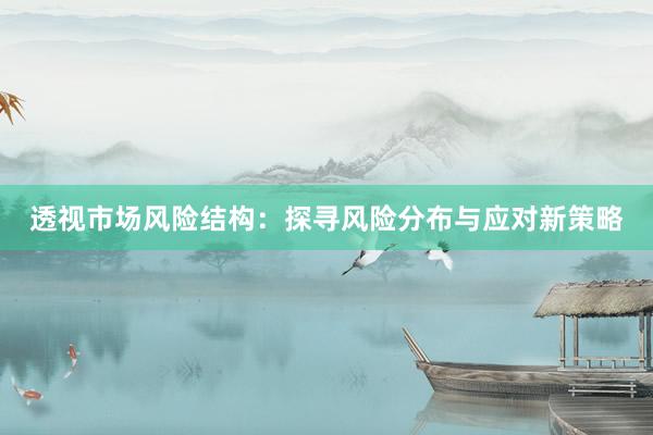 透视市场风险结构：探寻风险分布与应对新策略